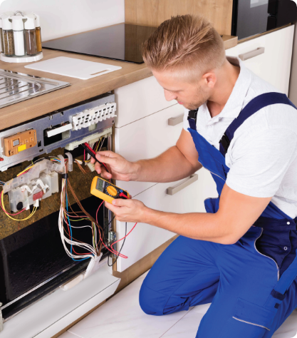 Installation and repair of dishwashers